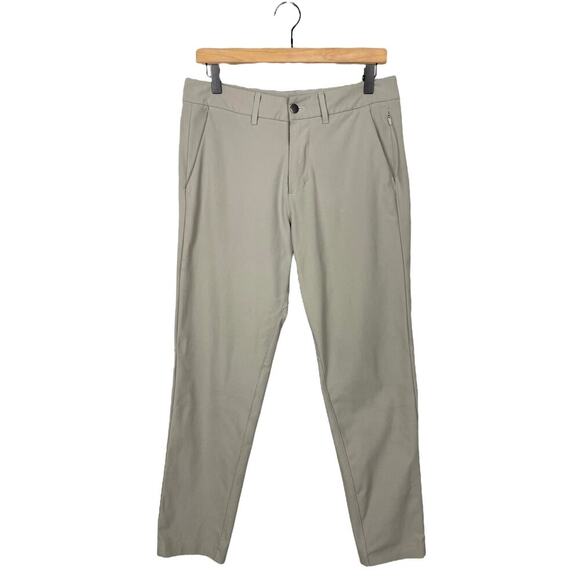 Lululemon Commission Pant Slim Warpstreme Riverstone Size 30 Athletic Performace - Picture 3 of 10